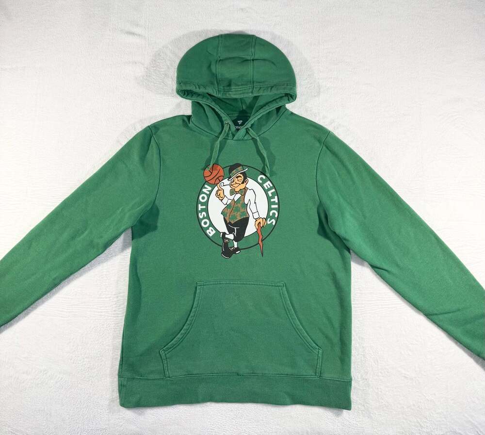 Fanatics Boston Celtics Jayson Tatum #0 Graphic Hoodie Green Size Large
